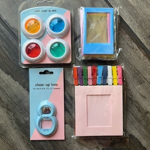 Accessories for the Instax mini Polaroid camera